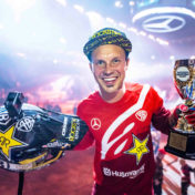 Zřejmě poslední bedna na MS FMX Berlí n 2019