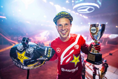 Zřejmě poslední bedna na MS FMX Berlí n 2019